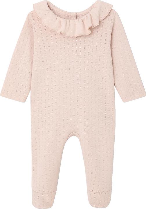 Produktbild Vertbaudet Bio-Kollektion: 2er-Pack Baby Strampler mit Volantkragen (74)