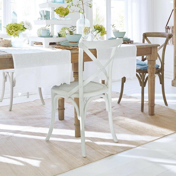 Image du produit Loberon Chaise Kary blanc antique