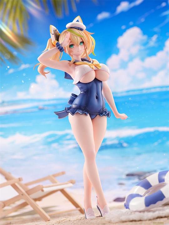 Produktbild Ami Ami Phantasy Star Online 2 PVC Statue 1/7 Es Cool Breeze Gene - Summer Vacation 26 cm
