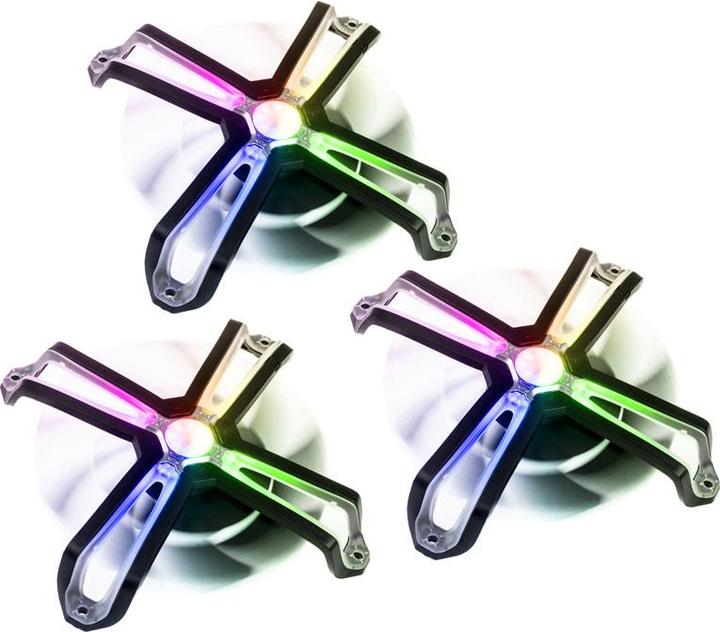 Zalman 140mm ZM-SF140 ARGB Triple Pack inkl. Controller (140 mm, 3 x)