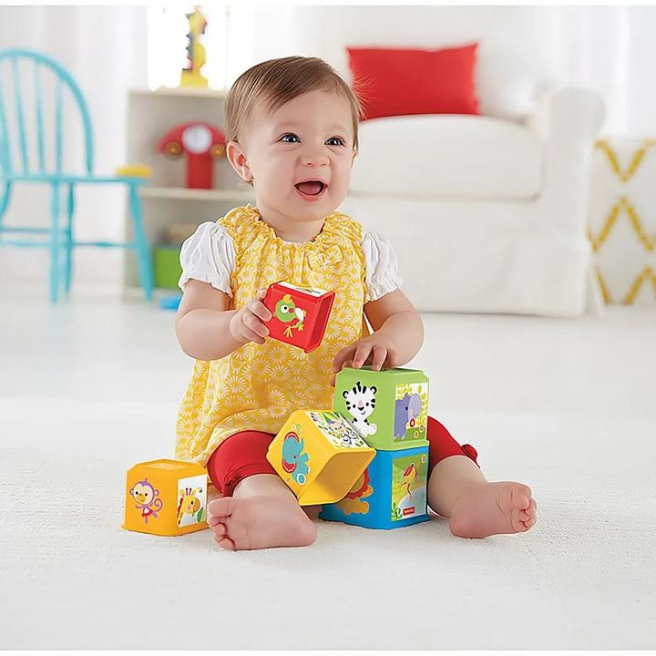 Actual product image Fisher-Price Stack & Explore Blocks