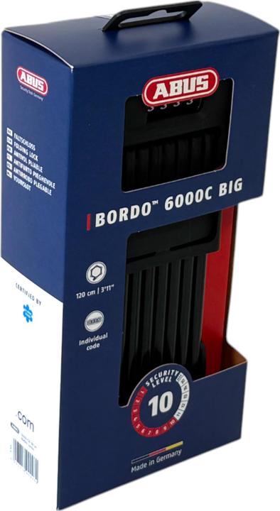 Produktbild Abus Bordo Combo 6000C/120 (120 cm)