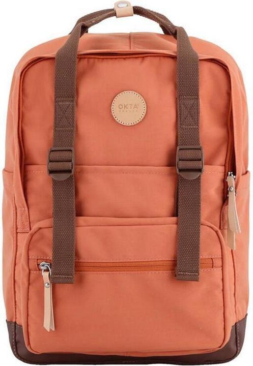 Actual product image Himawari 1085B 15" laptop backpack (orange) (16 l)