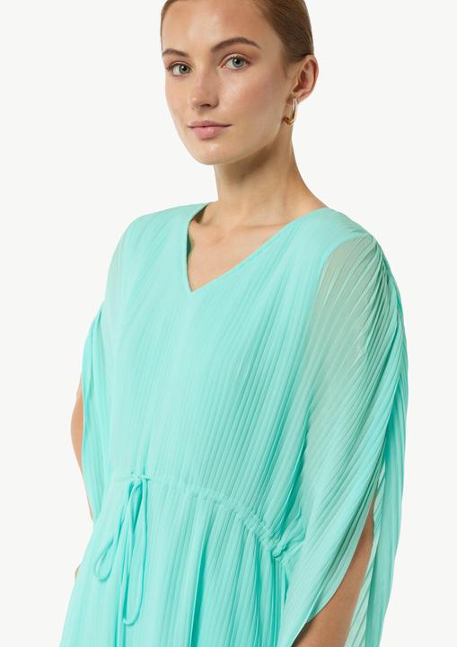 Actual product image Comma Bluse Plissee-Tunika mit V-Ausschnitt (34)