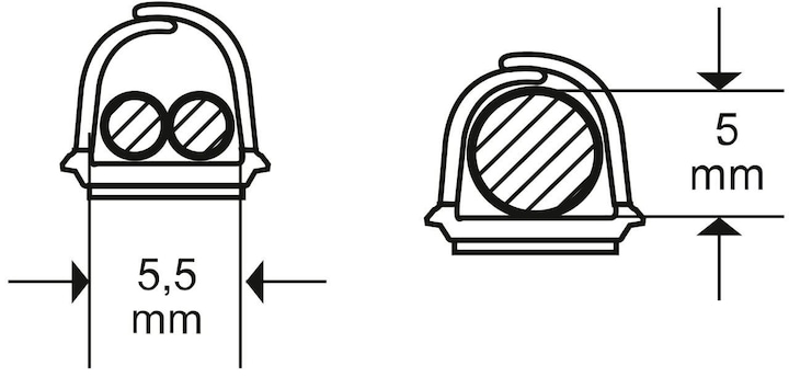 Actual product image Inofix Cablefix 2200 (Duct, 1000 mm)