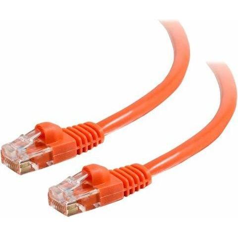 Thumbnail - C2G Kabel / 10 m Mld/Booted Orange CAT5E PVC (UTP, CAT5e, 10 m), Netzwerkkabel