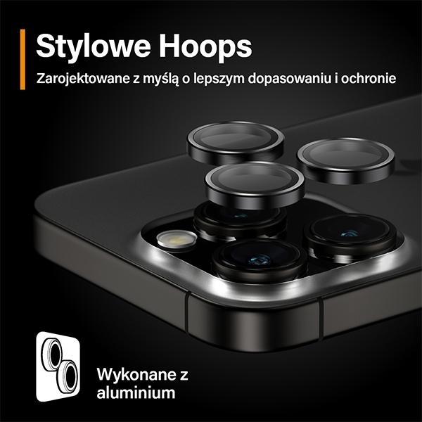 Actual product image PanzerGlass Hoops Camera Lens Protector (1 Piece, Apple iPhone 15 Pro Max, Apple iPhone 15 Pro)