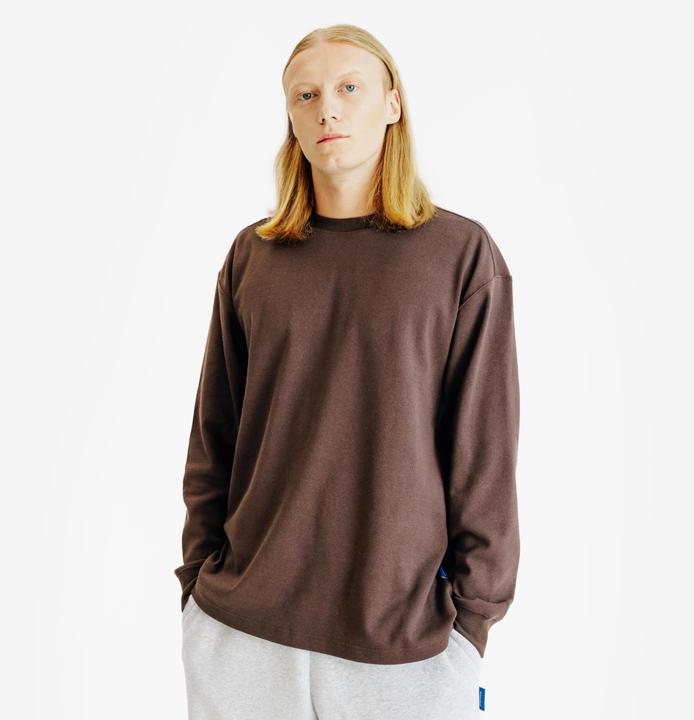 Produktbild Decathlon Langarmshirt Herren Rundhalsausschnitt Baumwolle (M)