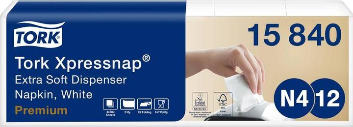 Actual product image Tork Xpressnap® Extra Soft napkins (1 pcs., 33 x 21.30 cm)