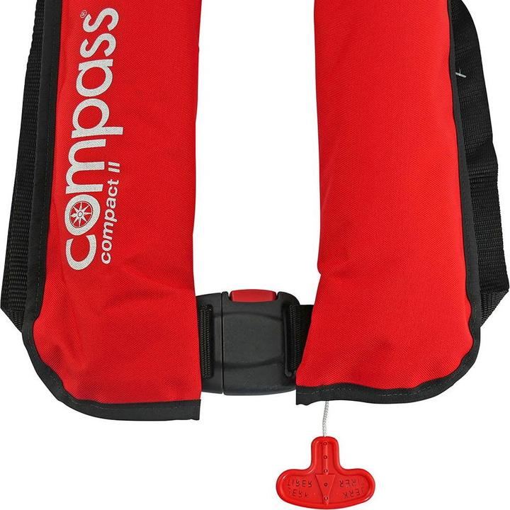 Immagine prodotto Compass Giubbotto di salvataggio "Compact II" 150N con 16 l di galleggiamento (Taglia unica)