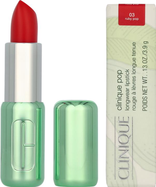Produktbild Clinique Pop Longwear Lipstick Matte Ruby Pop (#03 Ruby Pop)