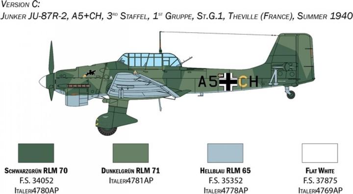 Actual product image 1:48 Junkers JU-87B Stuka Bat.o.Brit.