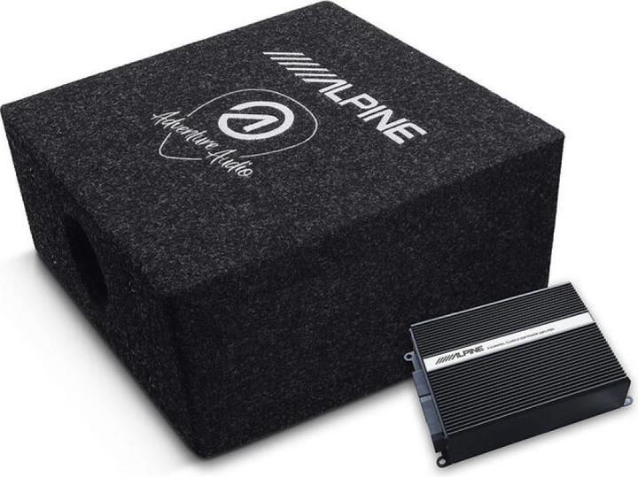 Alpine SPC-W84ACRA2-2 Subwoofer mit 6-Kanal DSP für VW Crafter 2/MAN TGE ab 2017 (180 W)