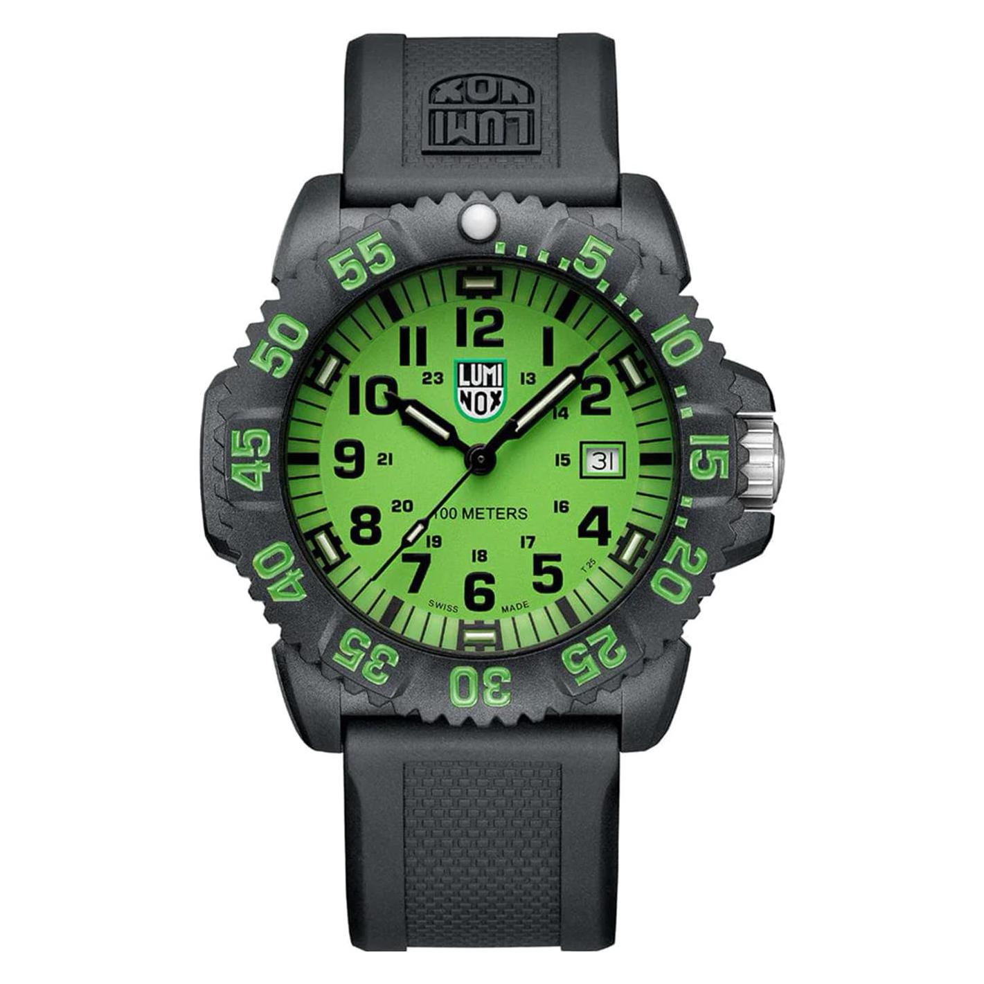 Luminox, Armbanduhr, X2.2067.1 Sea Lion Herrenuhr 44mm 10ATM, Schwarz, (Analoguhr, 44 mm)