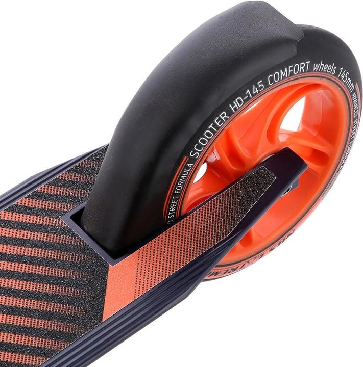 Actual product image Nils Scooter Extreme HD145 orange-graphite color