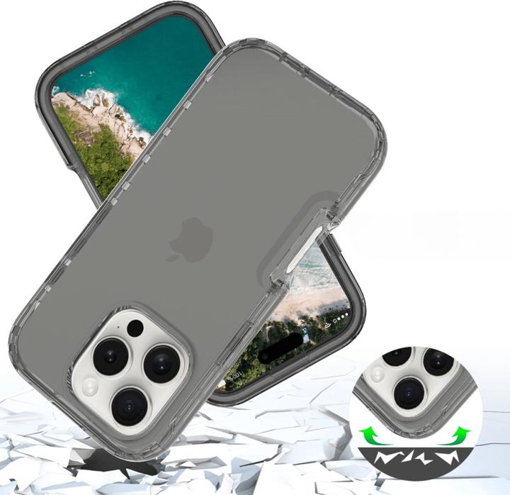 Actual product image Cover-Discount iPhone 16 Pro - Stossfeste Hybrid Handyhülle (Apple iPhone 16 Pro)