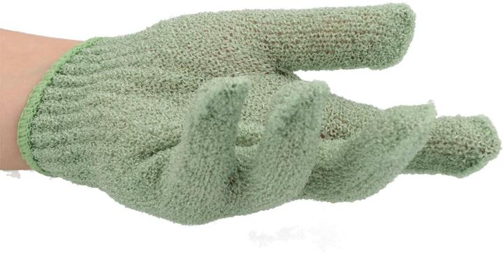 Actual product image Trisa Peelinghandschuhe grün