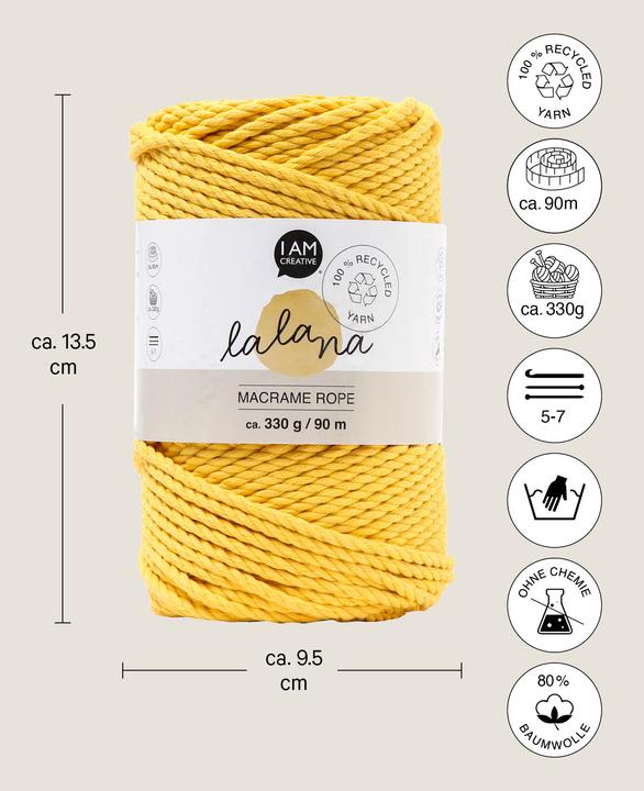 Produktbild Lalana Macrame Rope (90 m)