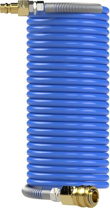 Productafbeelding Riegler Spiraalslangkoppelingsset Binnen-Ø 9 mm Buiten-Ø 12 mm Lengte 5 m Koppeling DN 7,2