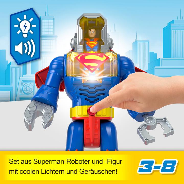 Image du produit Imaginext DC Super Friends Superman Insider en exo-costume