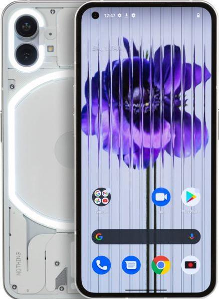 Produktbild Nothing Phone (1) (12GB) (256 GB, Weiss, 6.55", Dual SIM, 5G)