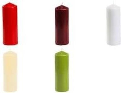Actual product image Papstar Pillar candle, diameter: 60 mm, cream height: 165 mm, burning time: approx. 44 hours (1 pcs.)
