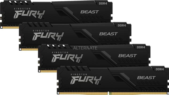 Produktbild Kingston FURY Beast (4 x 32GB, 3200 MHz, DDR4-RAM, DIMM)