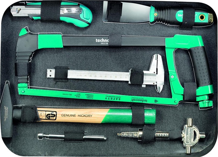 Image du produit technocraft Coffret à outils ABS PRO CHROME 152 pcs. (152 pièces)