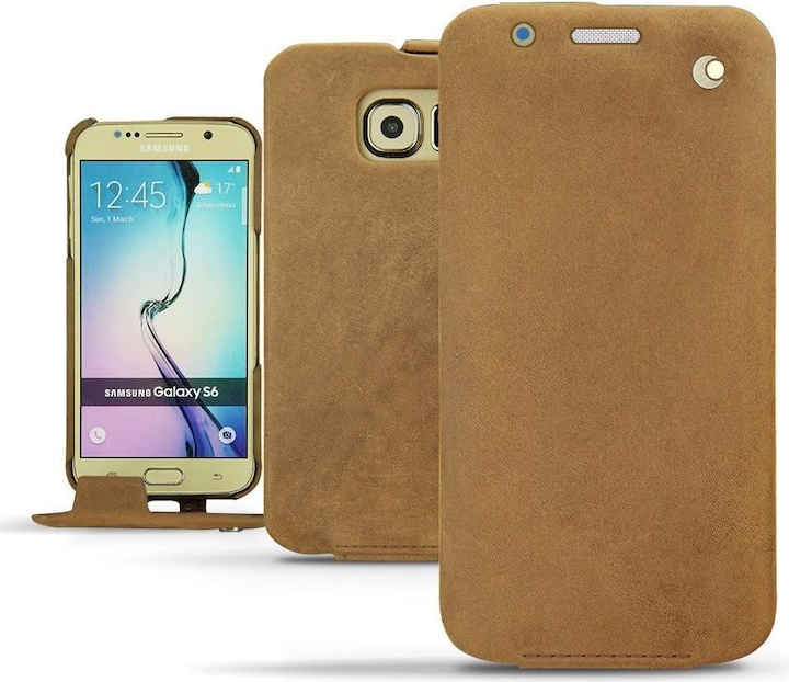Actual product image Noreve Leather cover vertical (Samsung Galaxy S6)