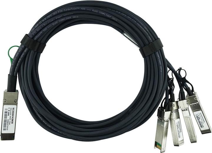 Produktbild BlueOptics 49Y7887 kompatibles BlueLAN QSFP DAC SC253501K3M30