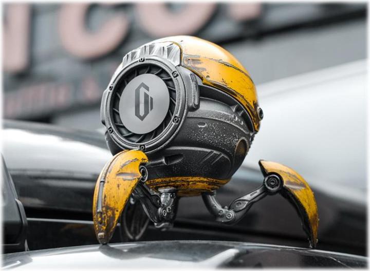 Actual product image Zoeao yellow speaker (G1 YLW) (30 h)