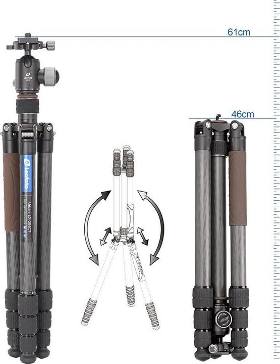 Image du produit Leofoto Urban LX-284CT + XB-38 (Carbone)
