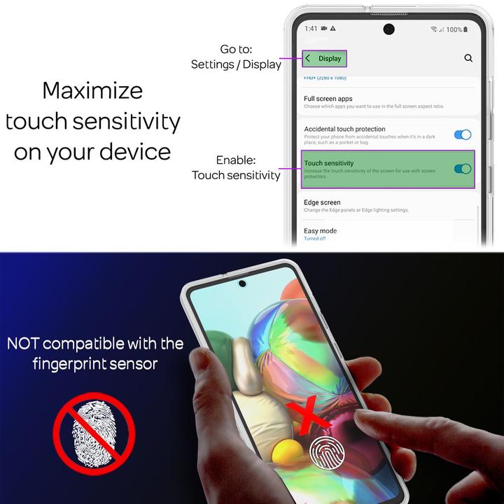 Produktbild Nalia 360 Grad Handyhülle (Samsung Galaxy A71)