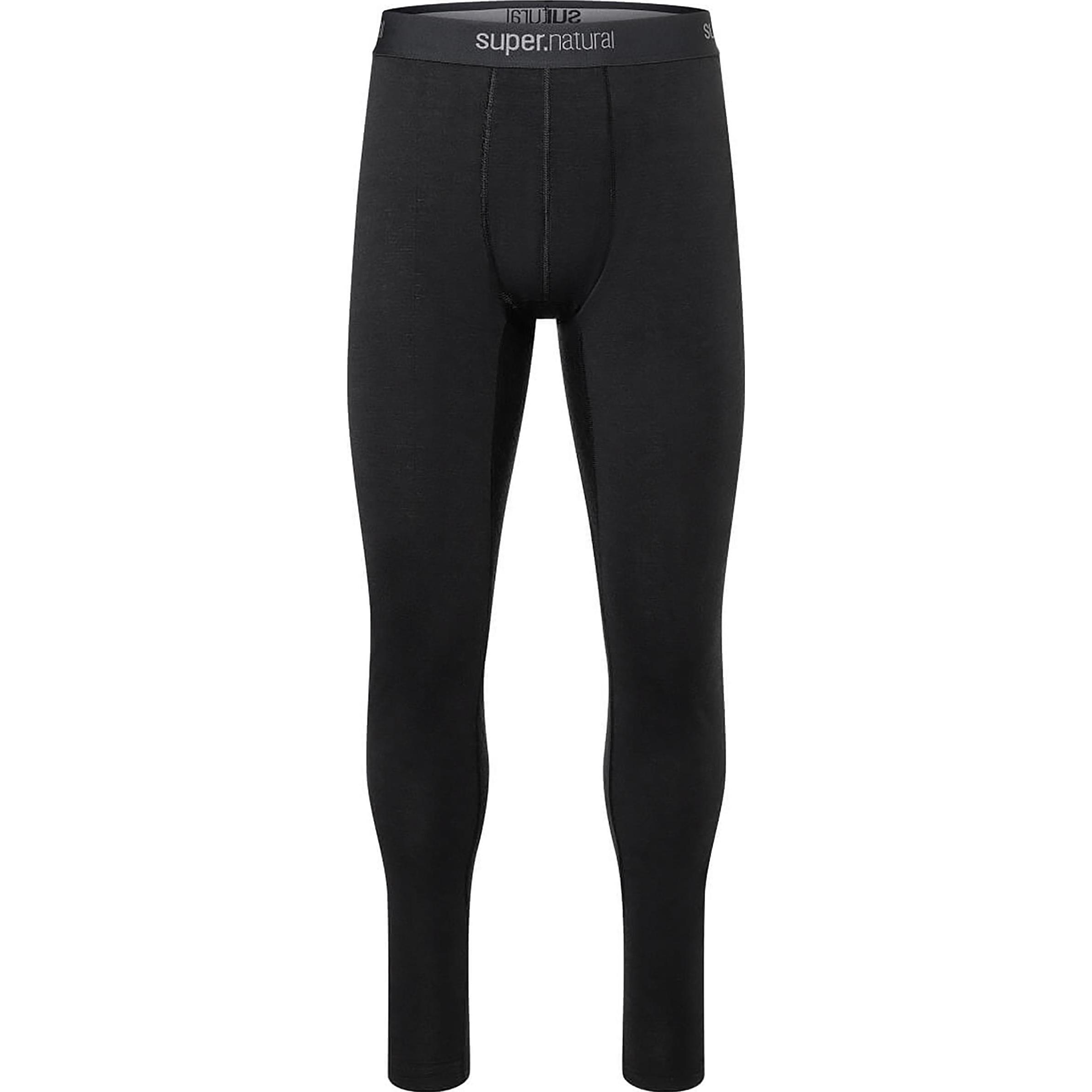 Super Natural, Herren, Funktionsunterhose, Tundra175 (XXL), Schwarz, XXL