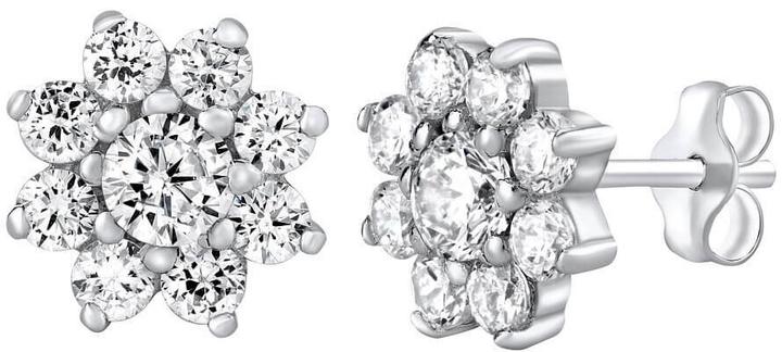 Immagine prodotto Silvego Orecchini in argento con zircone chiaro per la borsa (Argento 925)