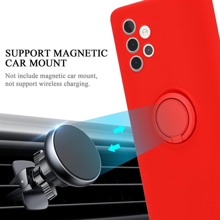 Actual product image Cadorabo TPU Liquid Ring Silicone Case Cover (Samsung Galaxy A32 5G)