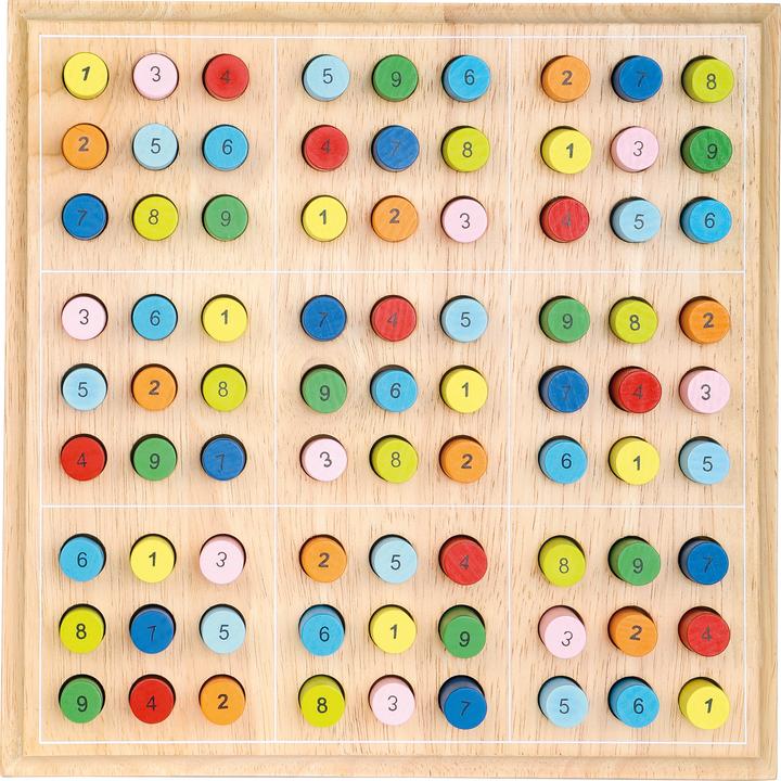 Actual product image small foot Sudoku (German)