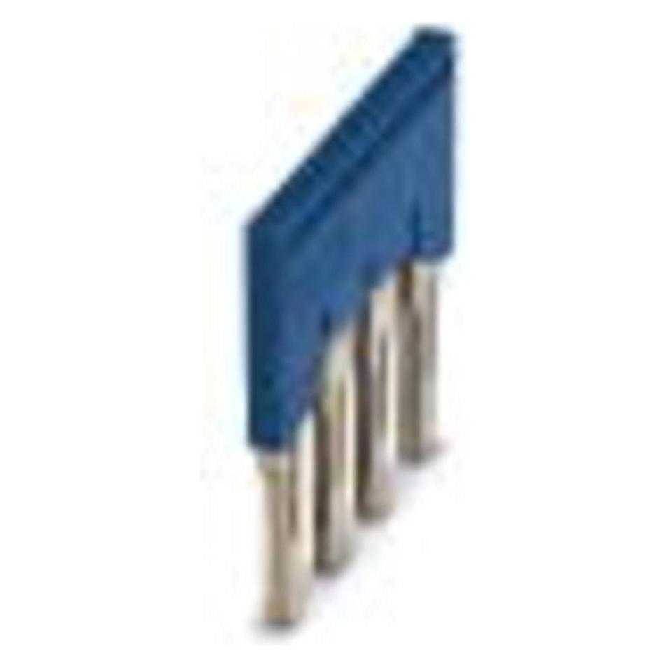 Phoenix Contact Phoenix FBS 4-8 BU Plug-in bridge 10 Stück(e), Elektronikkabel + Stecker, Blau