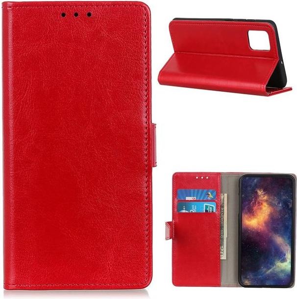 Produktbild MU Classic Crazy Horse Leder Bookcover Series (Xiaomi Mi 10T, Xiaomi Mi 10T Pro)