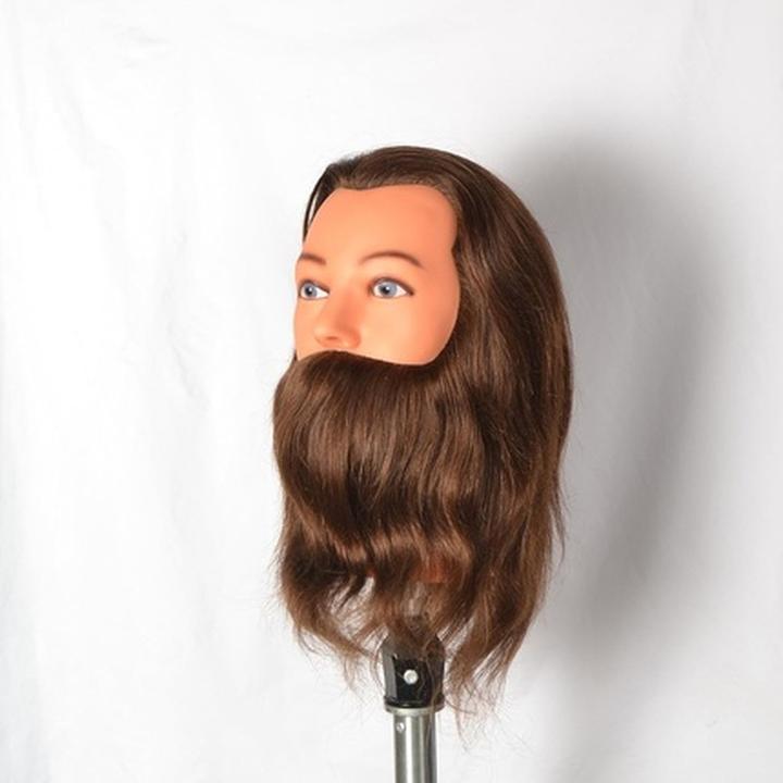 Productafbeelding Hair Tools Mannelijk paspop trainingshoofd voor kappers- en kapperstechnieken