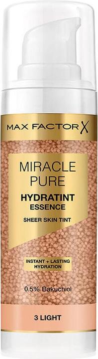 Produktbild Max Factor Foundation Miracle Pure Hydratint Essence 3 Light, 30 ml (3 Light)