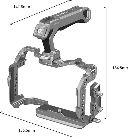 Immagine prodotto SmallRig 5029 Kit gabbia a sgancio rapido HawkLock per Canon EOS R5 Marchio (Gabbietta)