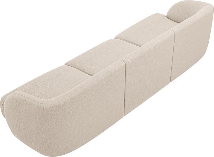 Actual product image Micadoni Boucle Sofa, "Miley", 3 Seats, 255x90x70Made in Europe (3-seater)