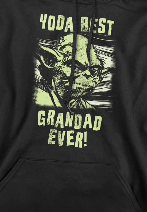 Produktbild Star Wars Yoda Best Grandad Kapuzenpullover (S)