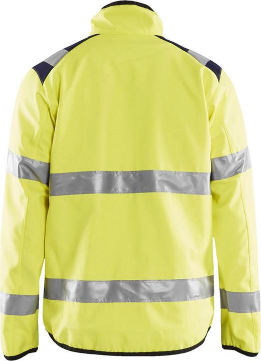 Actual product image Blakläder High visibility softshell jacket yellow / navy blue (3XL)