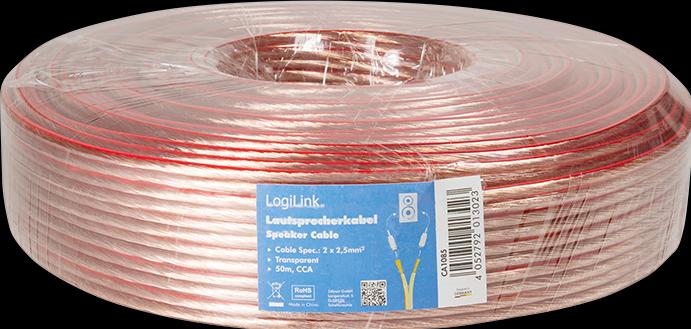 LogiLink CA Luidsprekerkabel (50 m, 2.50 mm²)