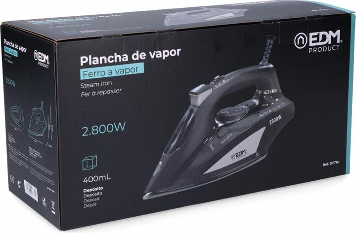 Actual product image EDM Steam Iron Large 220-240v 2800w