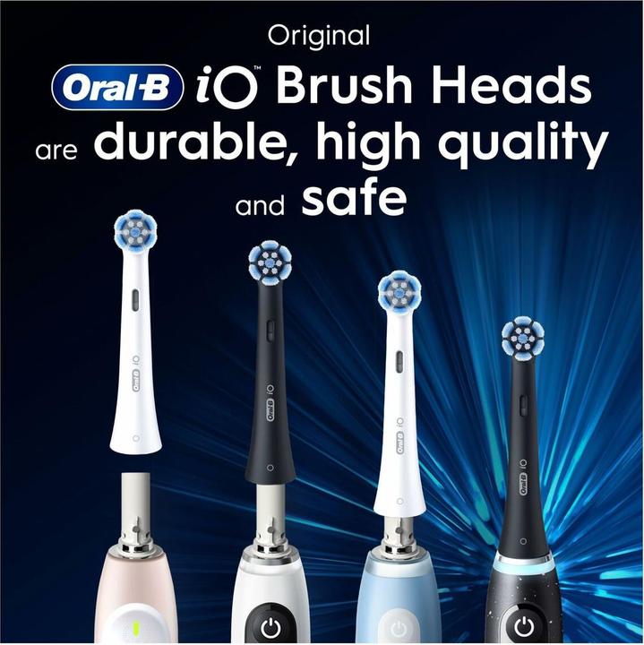 Produktbild Oral-B Oral B - iO Series Gentle Care Replacement Brush Heads - White - 8 count (8 x)