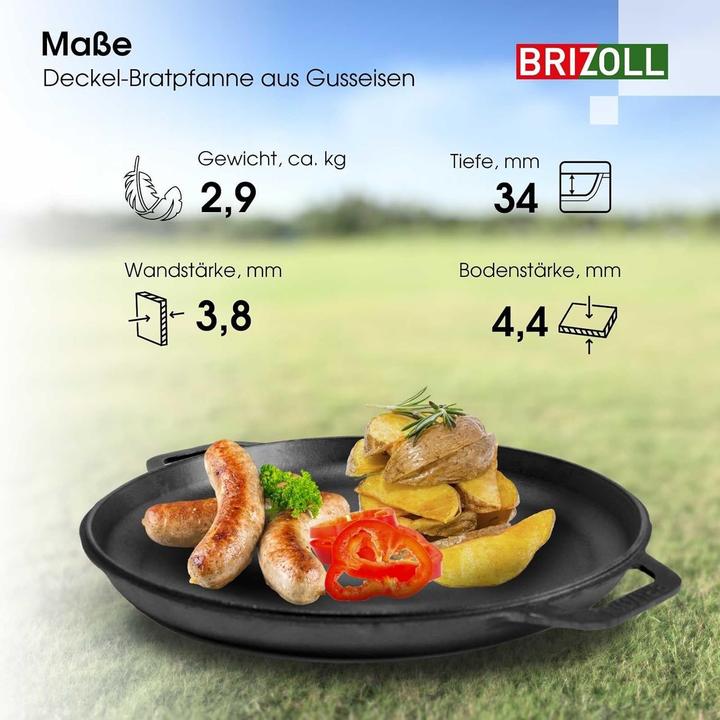 Actual product image Cheffinger Gusseisen Kazan