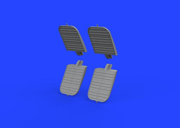 Image du produit Eduard Su-25 airbrakes early PRINT 1/48 ZVEZDA